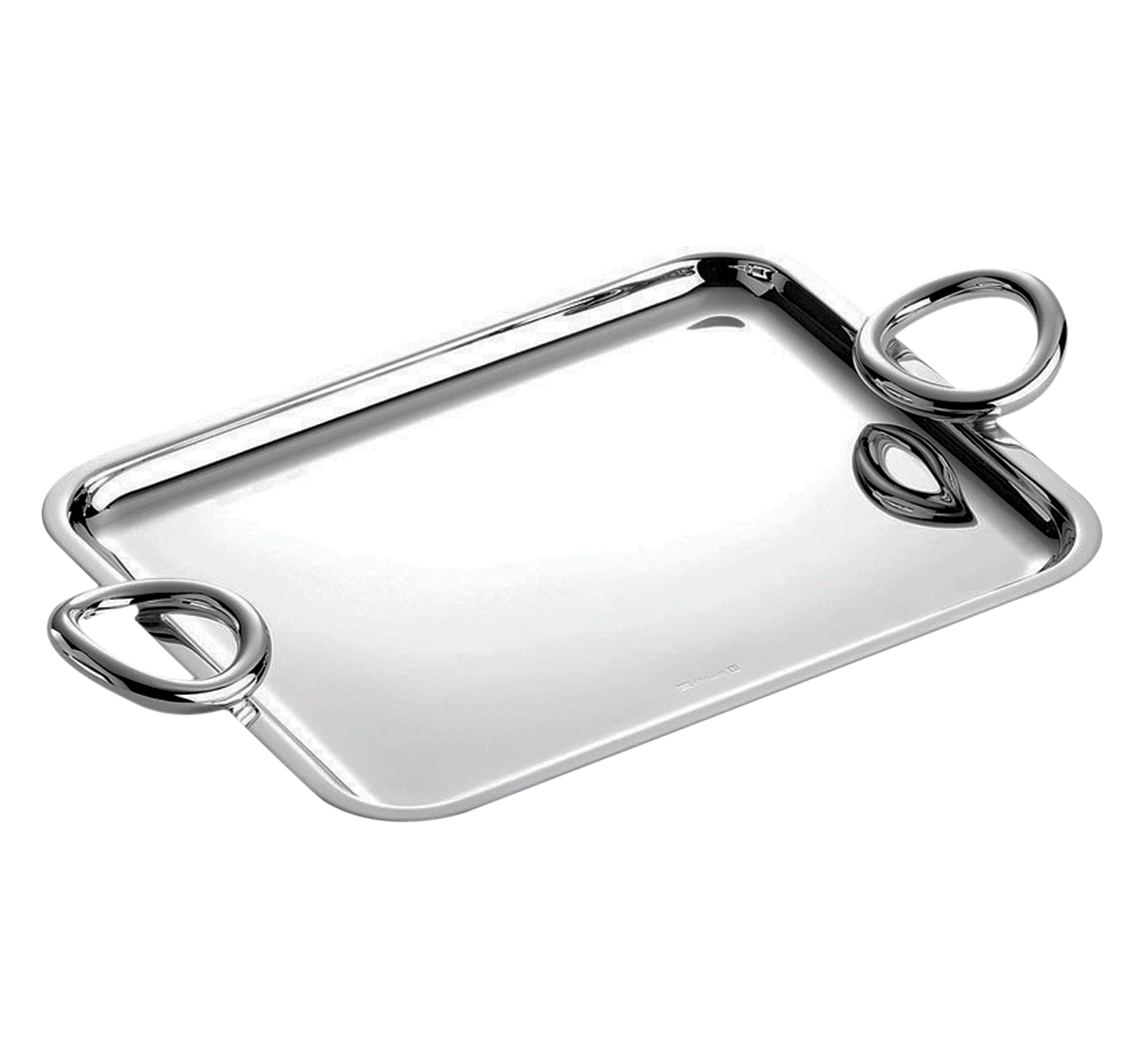Christofle Vertigo Small Silver-Plated Tray