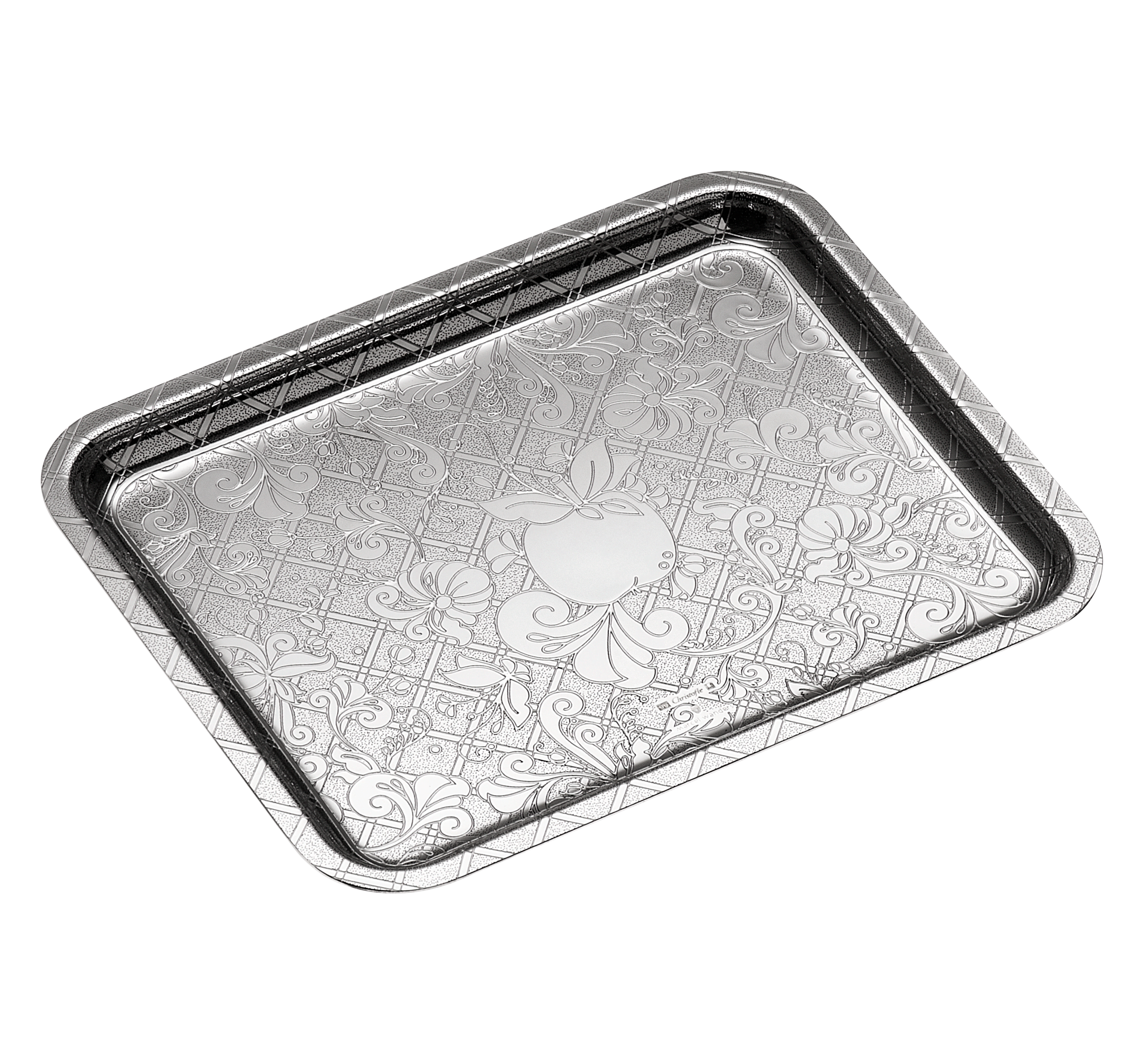 Christofle Jardin d'Eden Silver Plated Tray