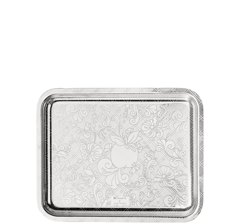 Christofle Jardin d'Eden Silver Plated Tray