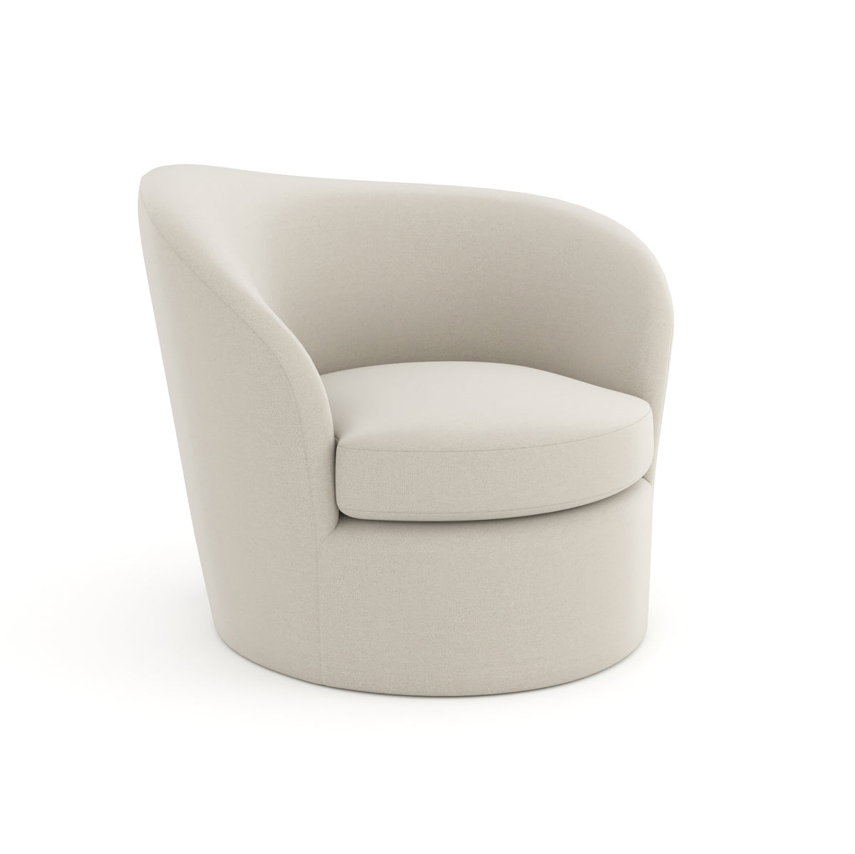 Caracole Upholstery Quasi Swivel Chair