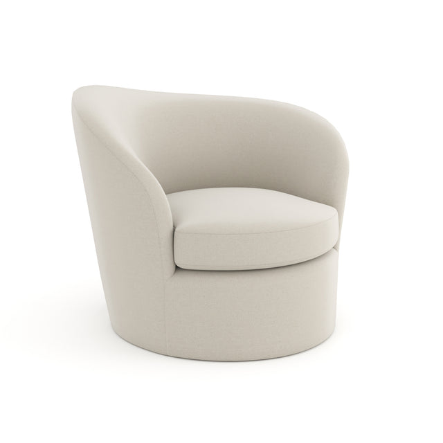 Caracole Upholstery Quasi Raf Swivel Chair