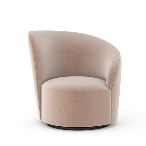 Caracole Upholstery Whorl Raf Swivel Chair