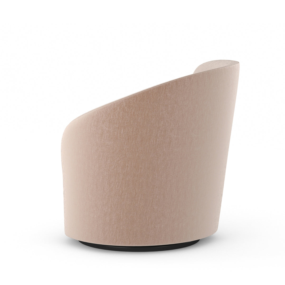 Caracole Upholstery Whorl Raf Swivel Chair Clearance