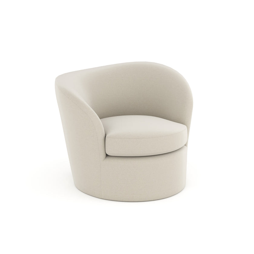 Caracole Upholstery Quasi Swivel Chair