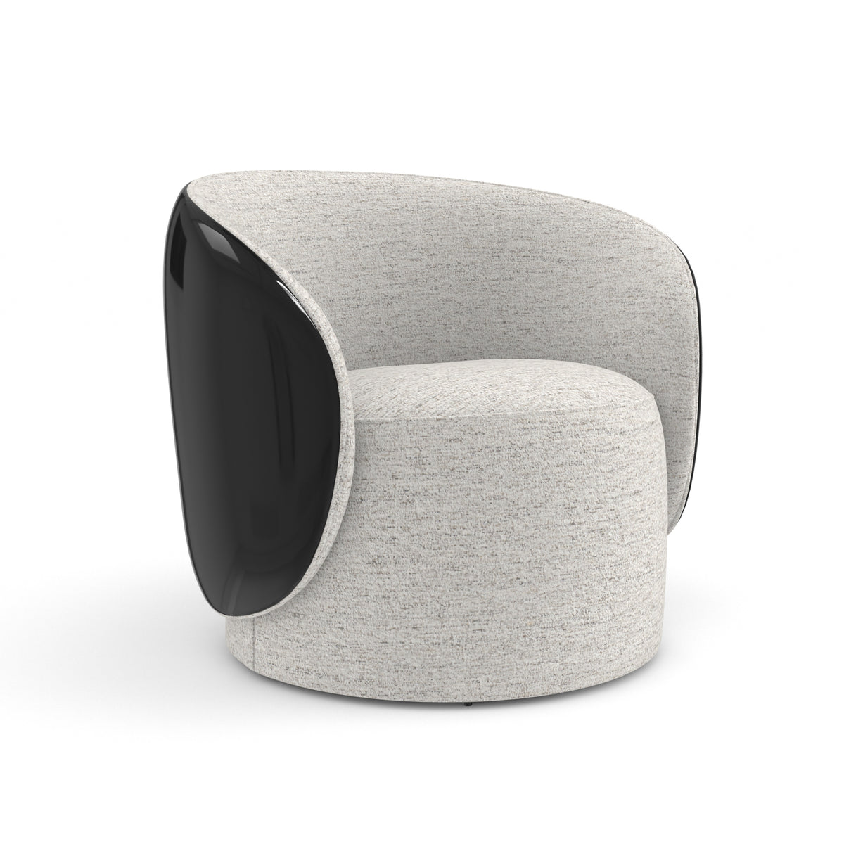 Caracole Upholstery Cuff Swivel Chair PD