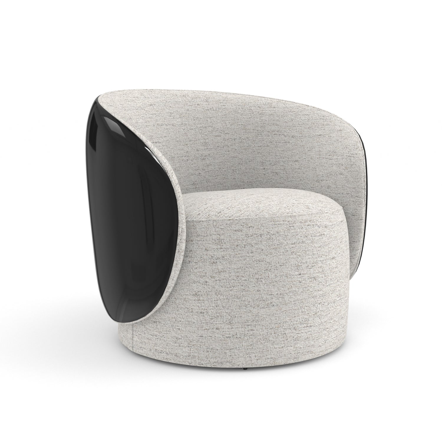 Caracole Upholstery Cuff Swivel Chair