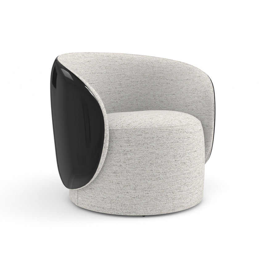 Caracole Upholstery Cuff Swivel Chair PD