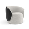 Caracole Upholstery Cuff Swivel Chair