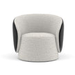 Caracole Upholstery Cuff Swivel Chair
