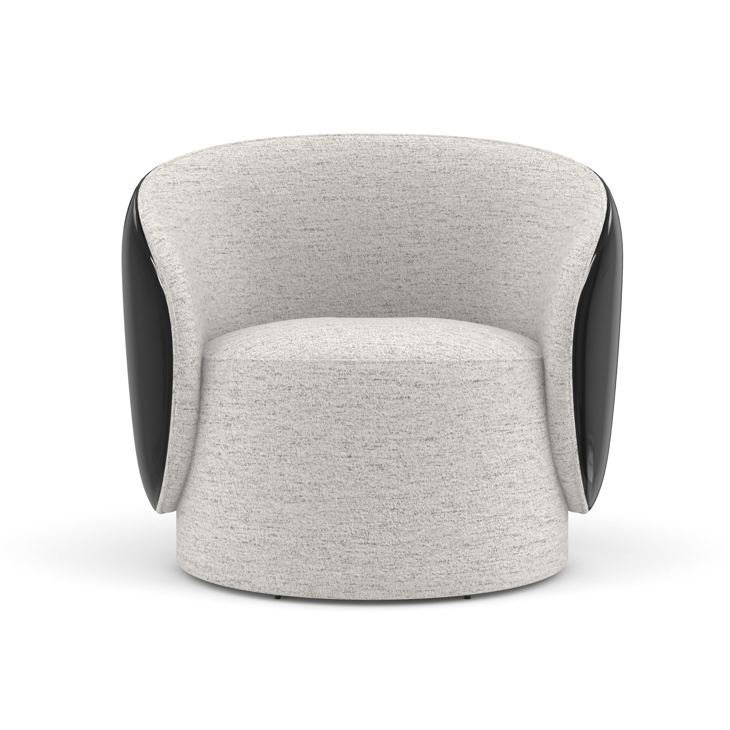 Caracole Upholstery Cuff Swivel Chair