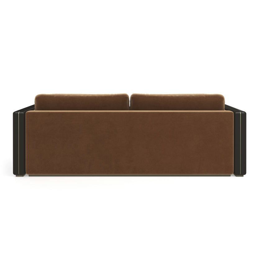 Caracole Upholstery Gelee Sofa - Chocolate PD