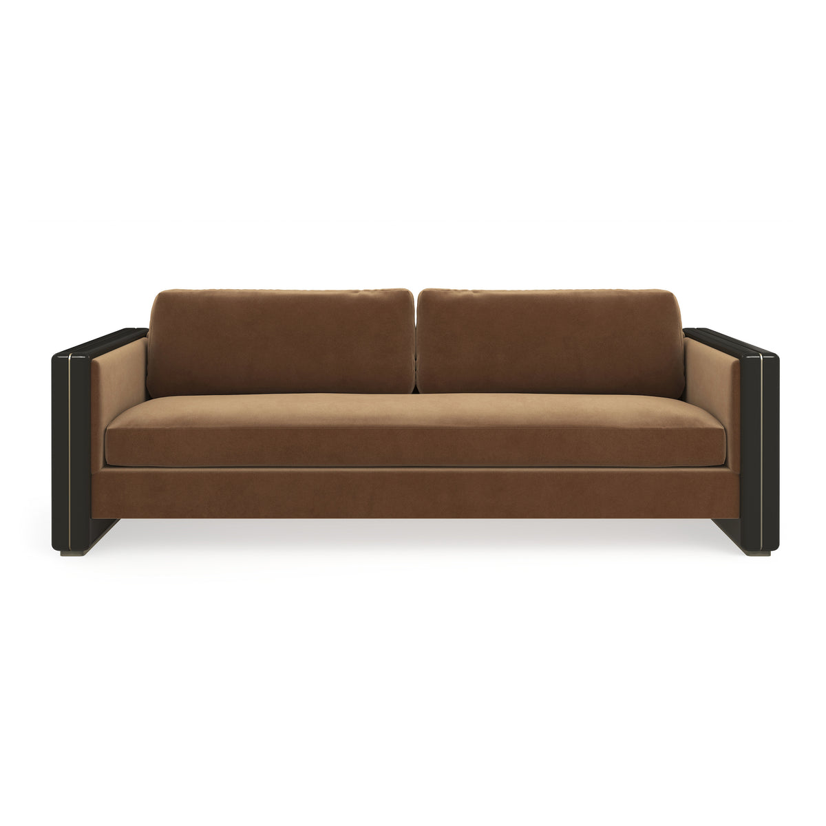 Caracole Upholstery Gelee Sofa - Chocolate PD