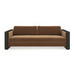 Caracole Upholstery Gelee Sofa - Chocolate