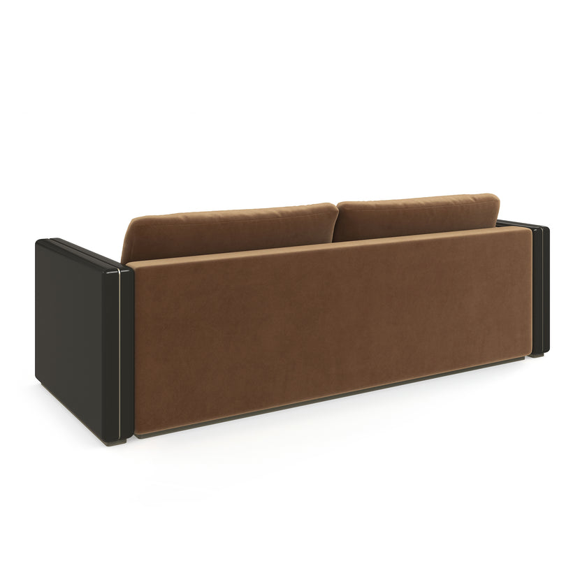 Caracole Upholstery Gelee Sofa - Chocolate PD
