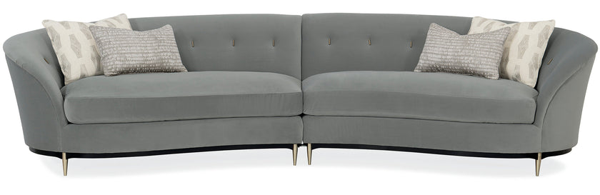 Caracole Upholstery Threes Company 2PC Sectional Open Box Item