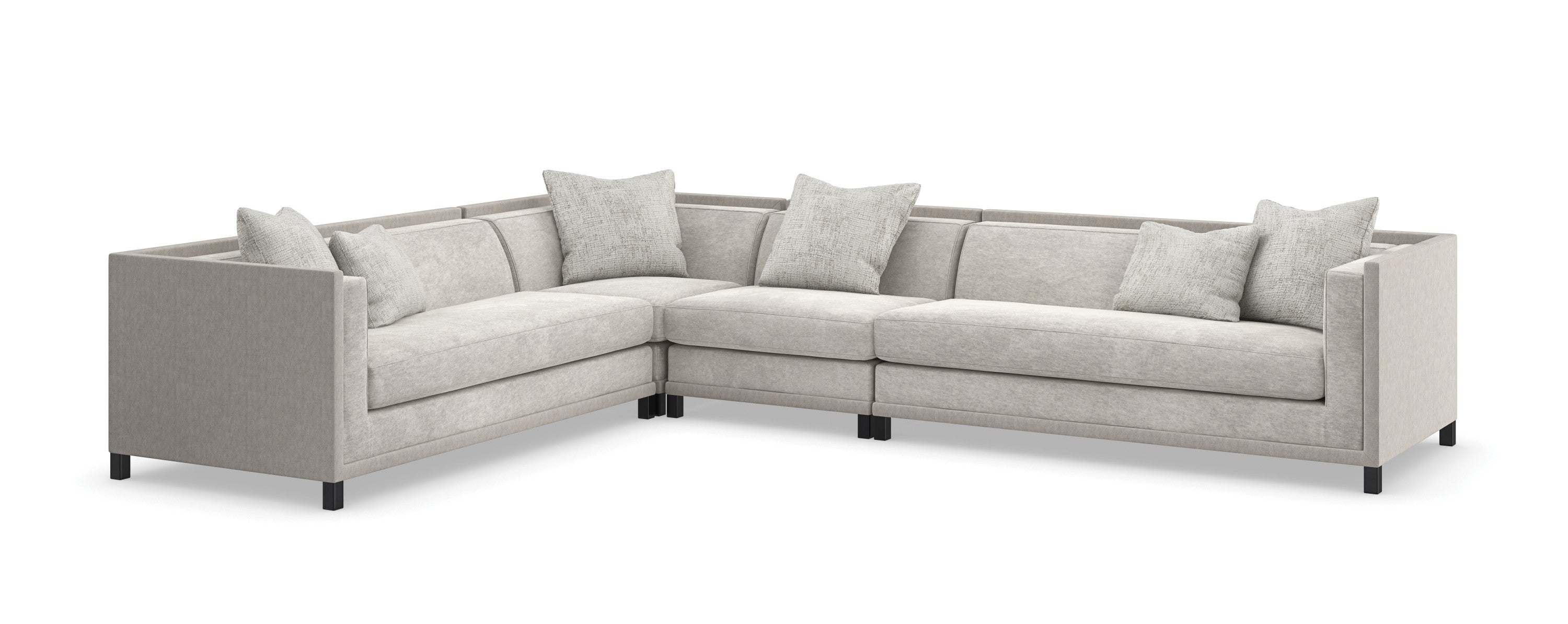 Caracole Upholstery Tuxedo 4 PC Sectional