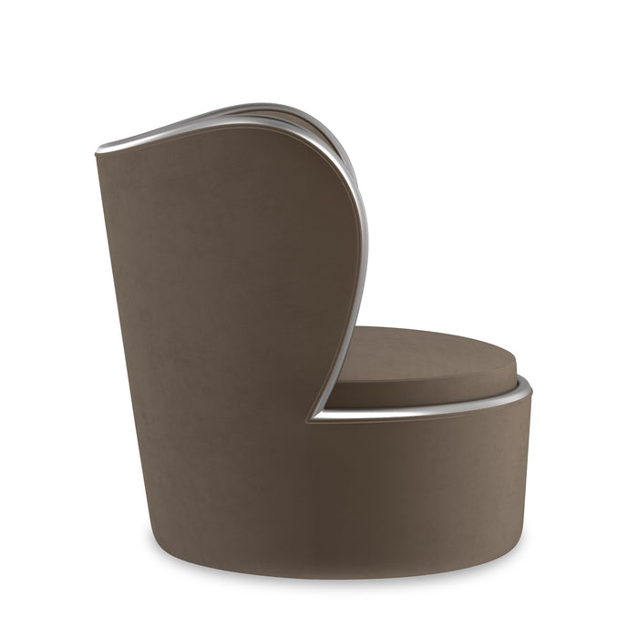 Caracole Upholstery Mariposa Swivel Chair