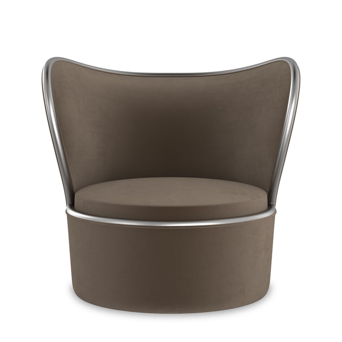 Caracole Upholstery Mariposa Swivel Chair