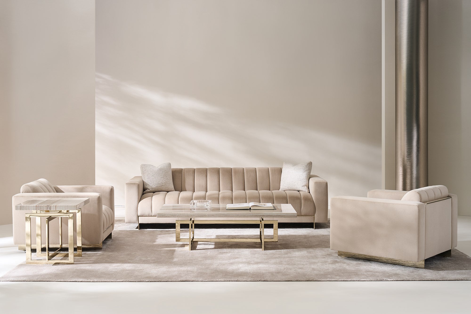 Caracole Upholstery 105 Well Balanced Sofa INV