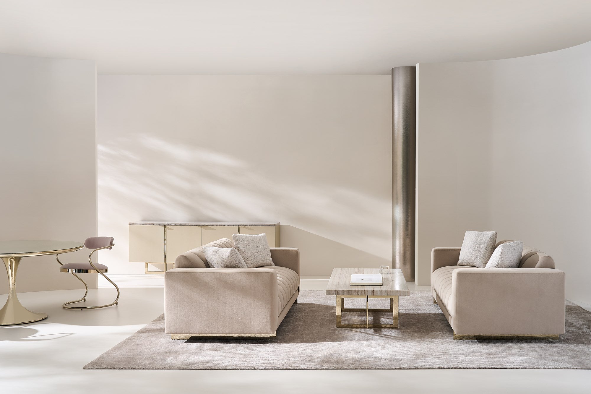 Caracole Upholstery 105 Well Balanced Sofa INV