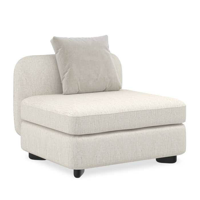 Caracole Upholstery Lumi Armless Chair