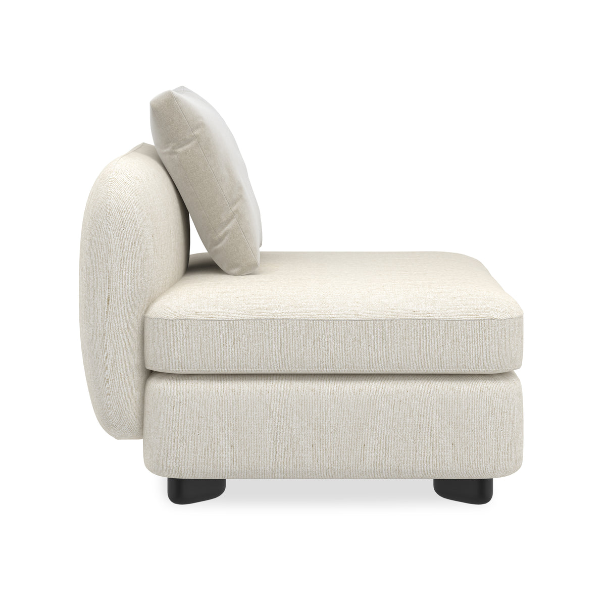 Caracole Upholstery Lumi Armless Chair PD
