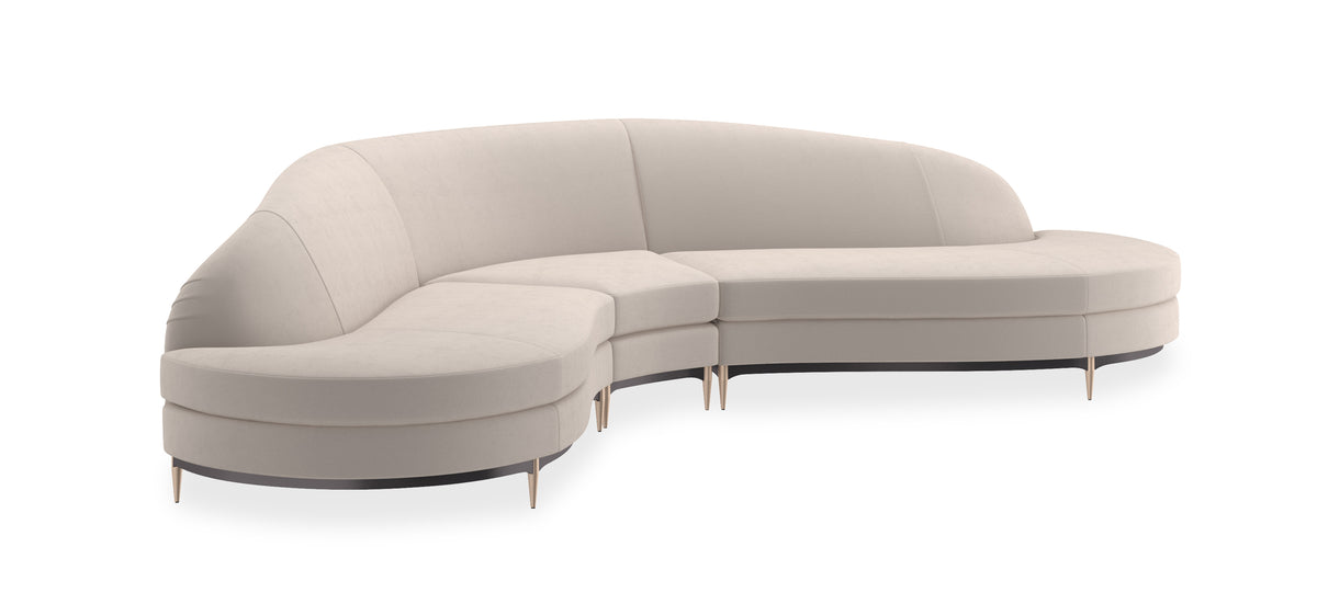 Caracole Upholstery Three'S Company Chaise