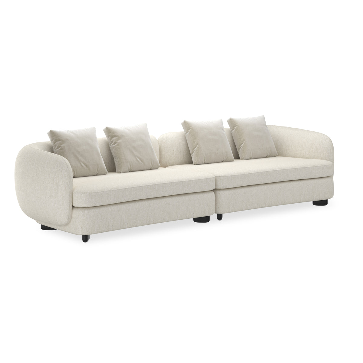 Caracole Upholstery Lumi Loveseat