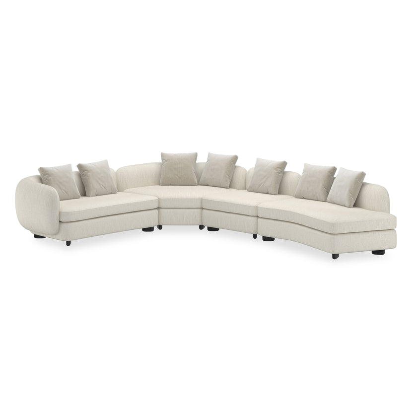 Caracole Upholstery Lumi Loveseat