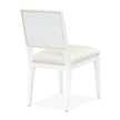 Michael Amini Palm Gate Side Chair - Cloud White - Set of 2