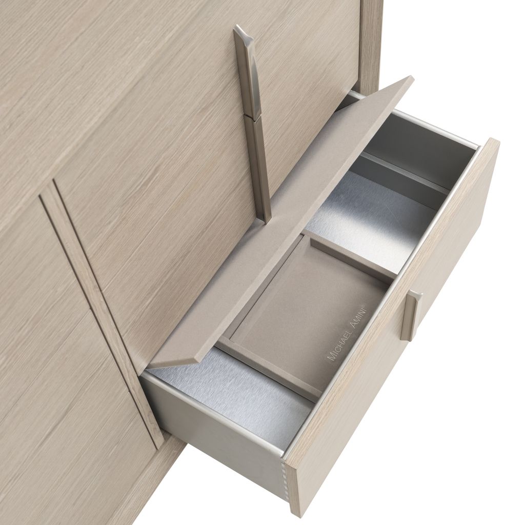 Michael Amini Lotus Bay Small Dresser - Sand