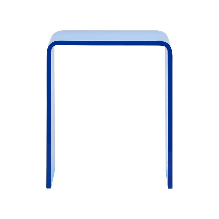 Wildwood Ramona Aqua Blue Side Table