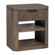 Vanguard Grandhaven Fluted Front Nightstand One Drawers