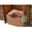 Michael Amini Villa Valencia Dresser with Mirror - Classic Chestnut