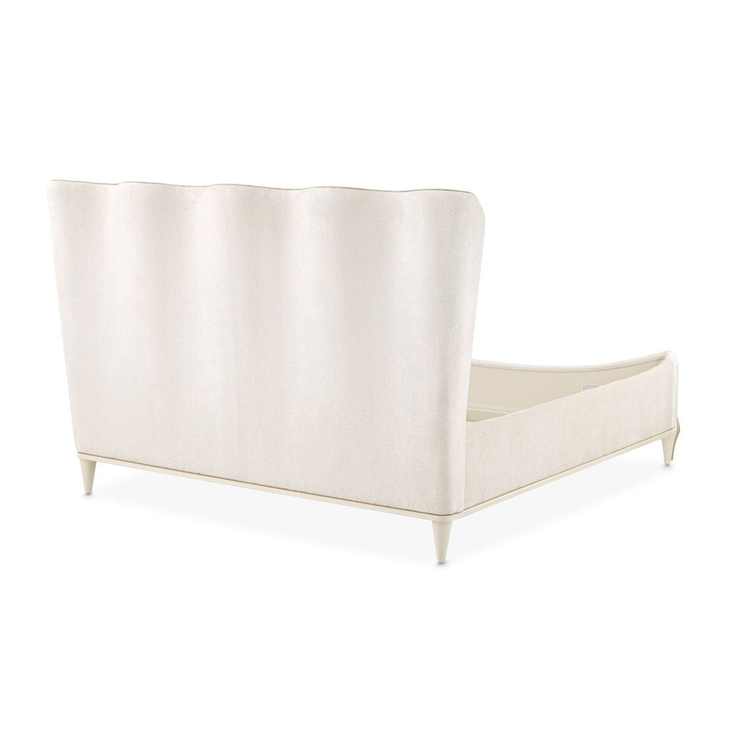 Michael Amini La Terrazza Panel Bed - Creamy Pearl
