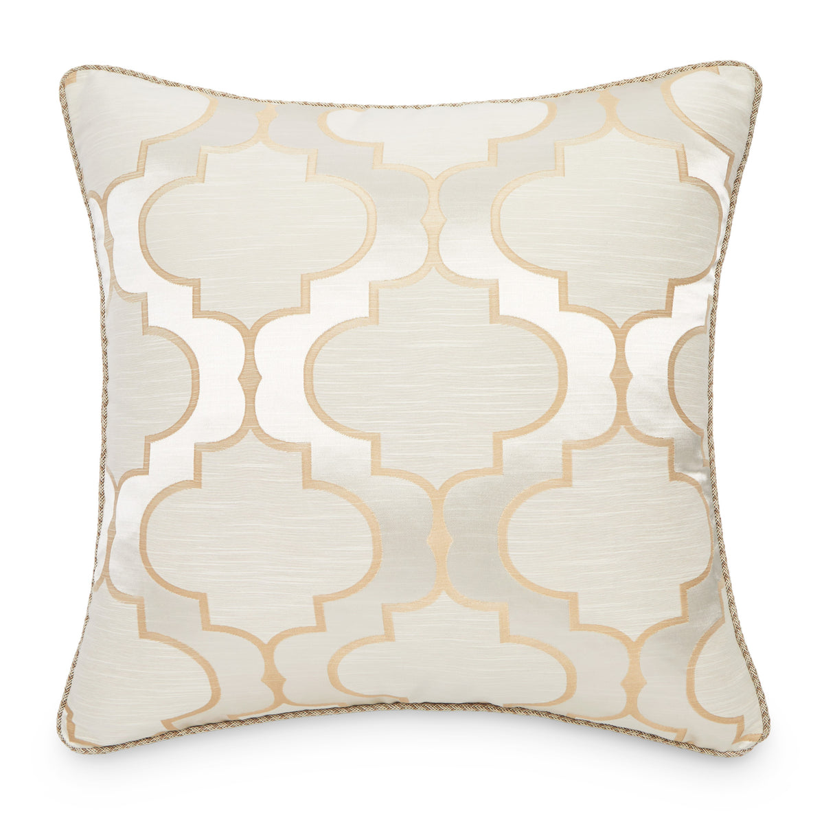 Michael Amini Westlyn 4-Piece King Comforter Set - Ivory
