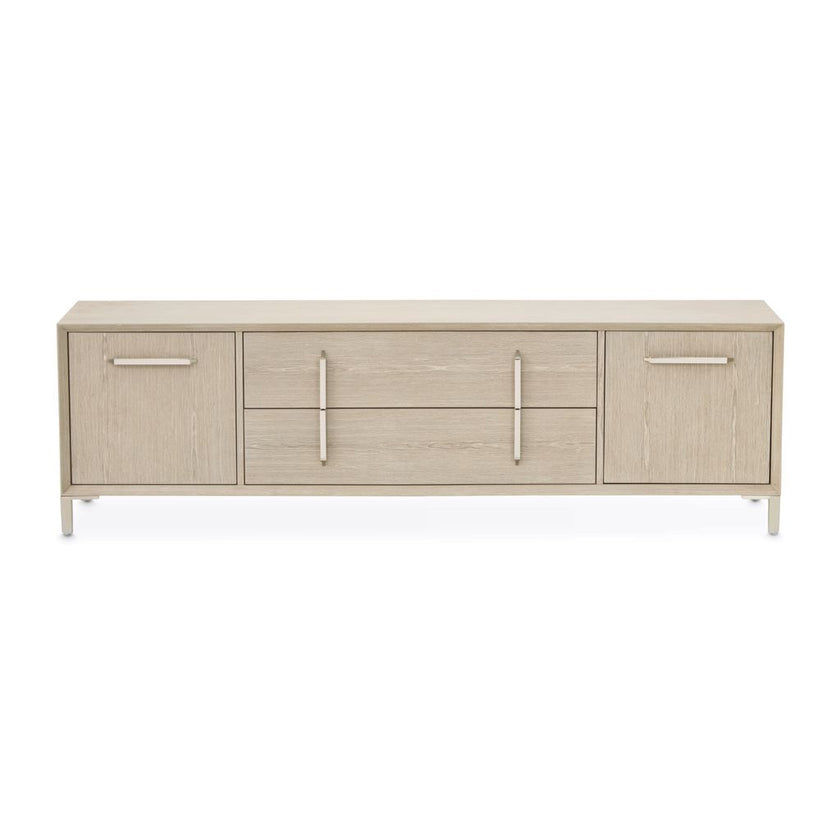 Michael Amini Lotus Bay TV Console - Sand