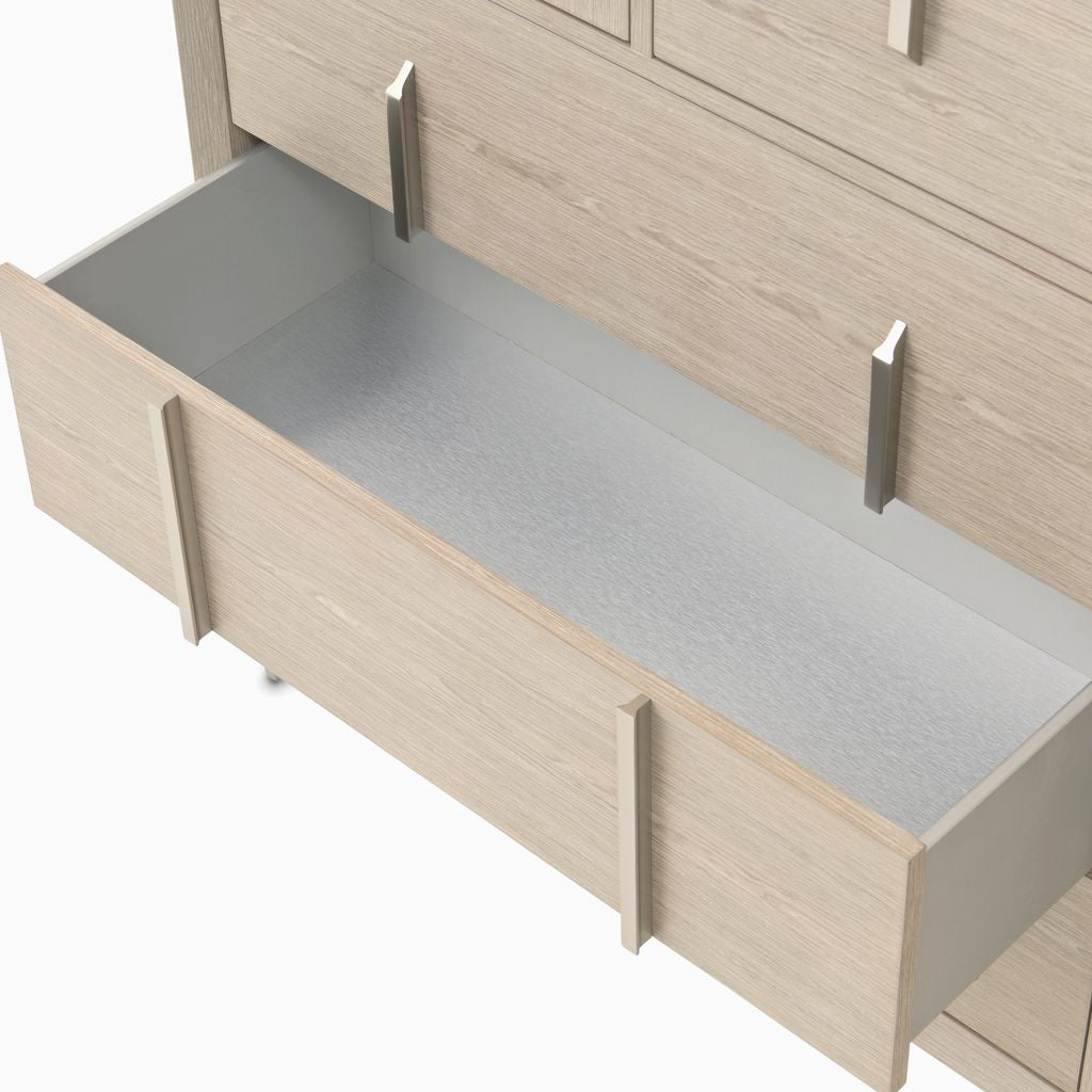 Michael Amini Lotus Bay 5-Drawer Chest - Sand