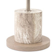 Michael Amini Lotus Bay Chairside Table - Sand