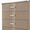 Michael Amini West Kensington Highboy Chest - Sea Salt Caramel