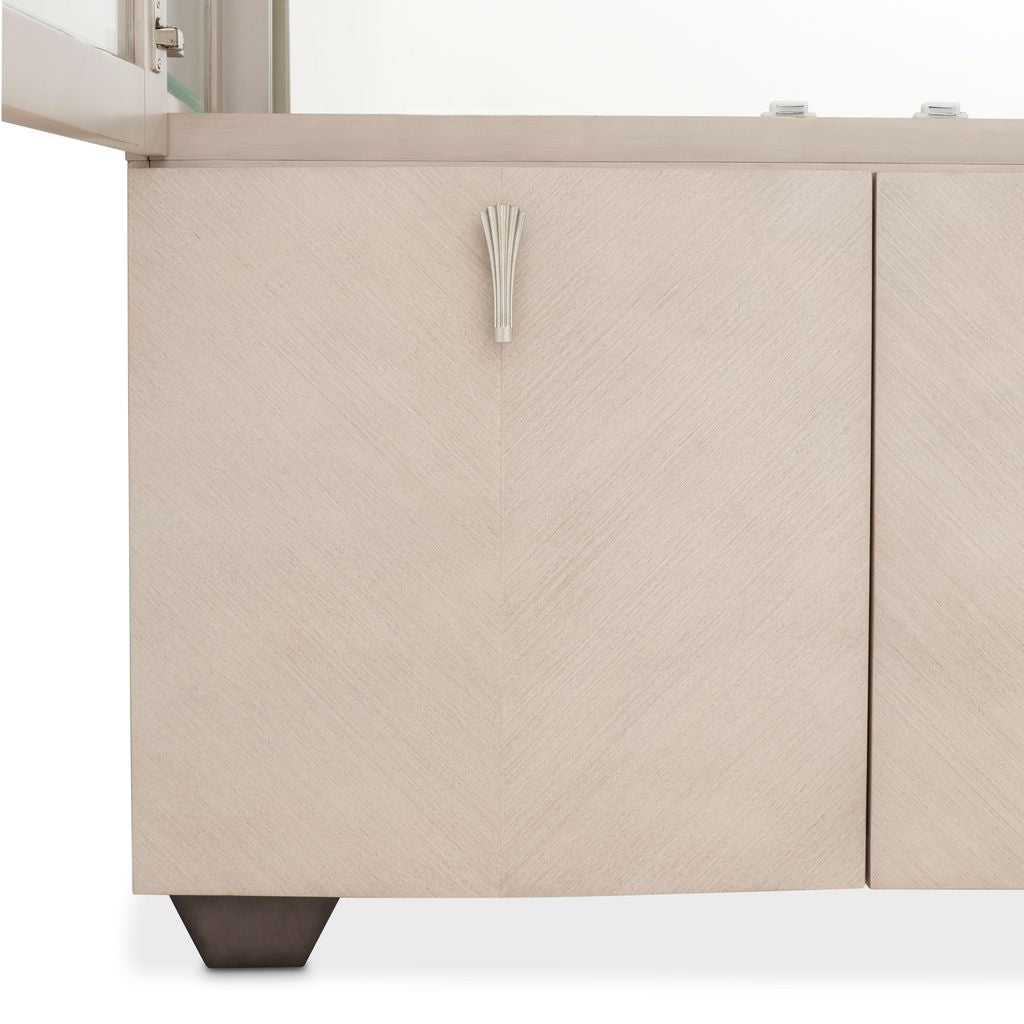 Michael Amini Fantosini Display Cabinet - Silver Mist