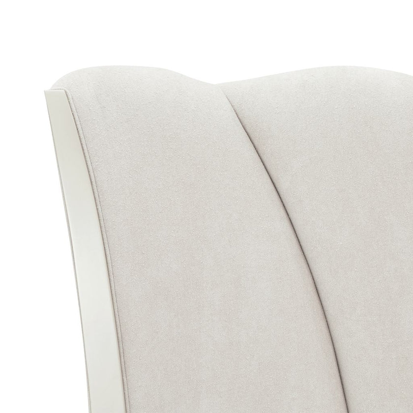 Michael Amini La Marisia Upholstered Bed - Tranquil/Champagne Gold