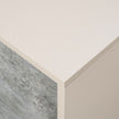 Michael Amini Pavira 2-Drawer Nightstand - Stone
