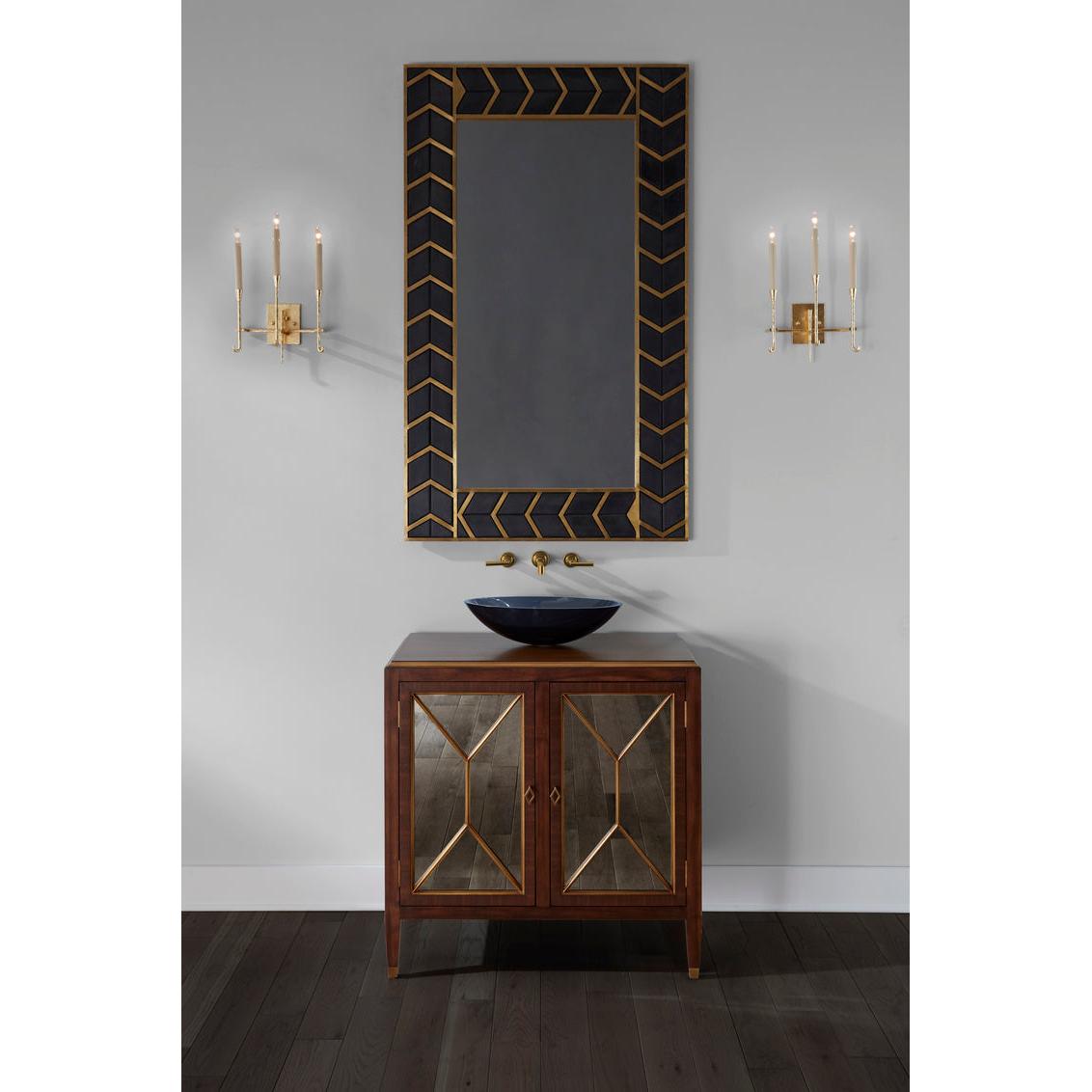 Wildwood Diego Gold Leaf Sconce