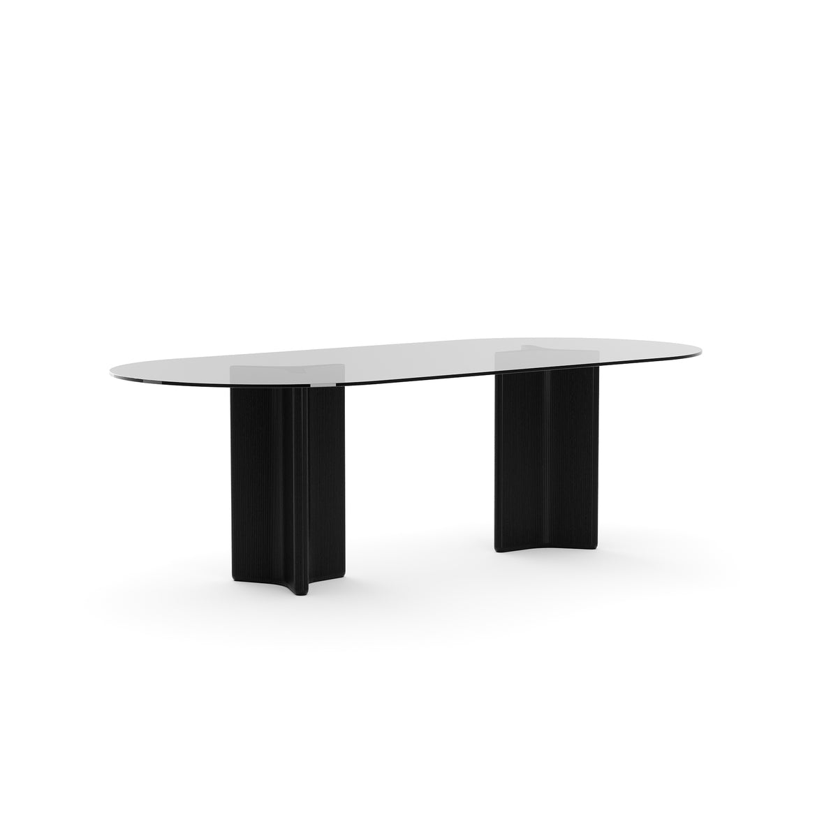 Caracole Viola Clear Oval Dining Table