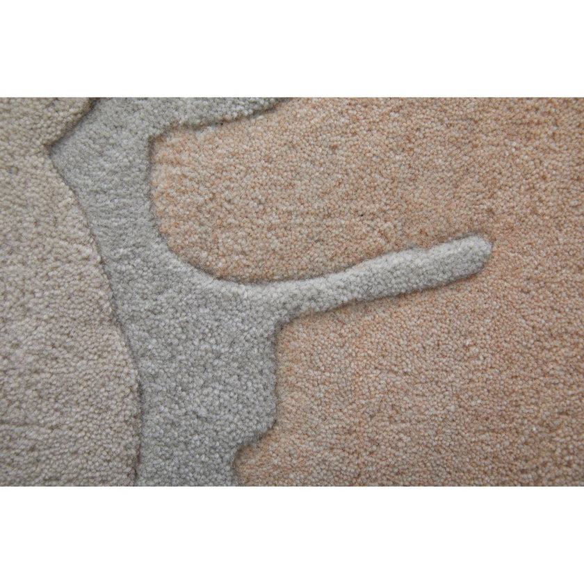 Feizy Katya 8989F Modern Gradient & Ombre Rug in Pink/Ivory
