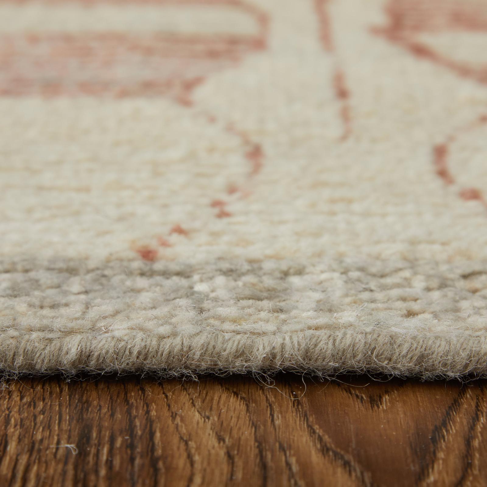 Feizy Kasbah 69G3F Transitional Diamond Rug in Tan/Gray/Red