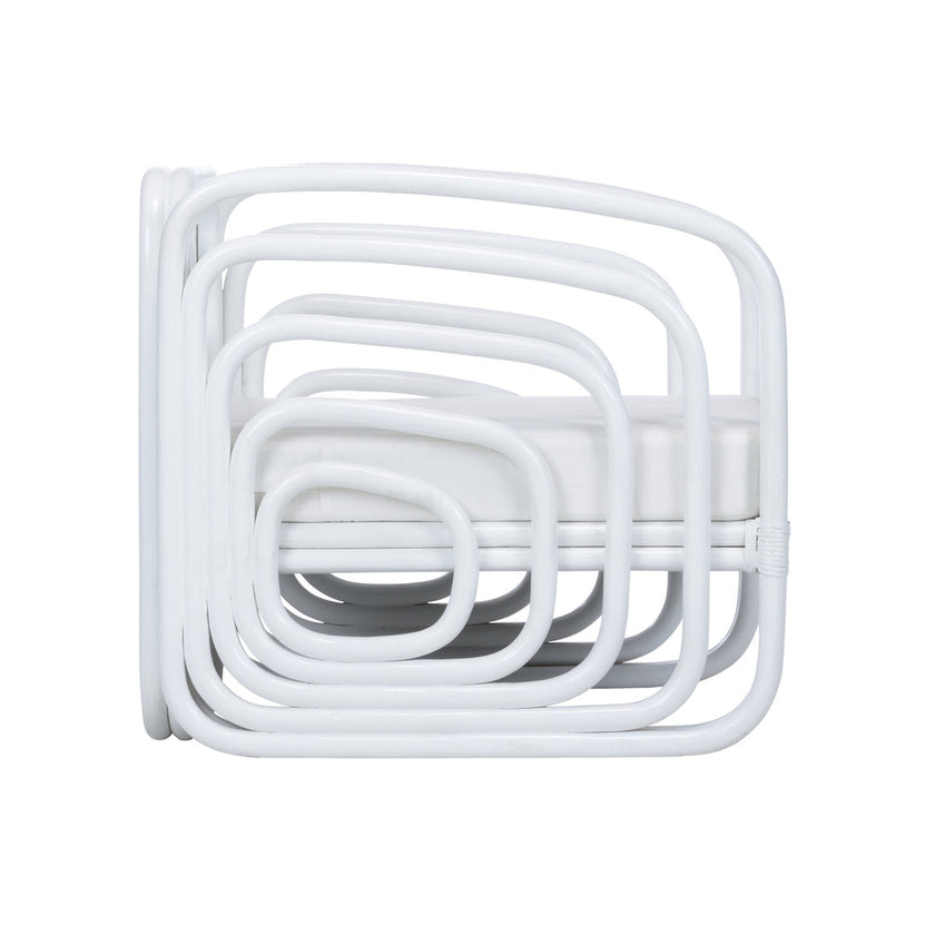 Wildwood Waterfall White Tub Chair