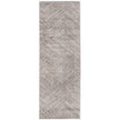 Feizy Vancouver 39NPF Modern Geometric Rug in Ivory/Tan/Brown