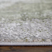 Feizy Cadiz 39N5F Modern Ikat Rug in Gray/Green/Silver